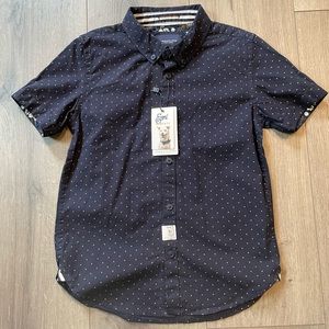 Denim & Flowers size 7 boys shirt BNWT
